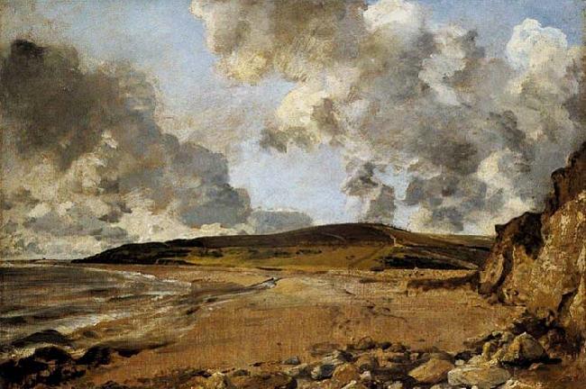 John Constable Weymouth Bay, with Jordan Hill